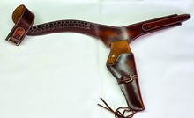 Cinturone completo di fondina tipo western “cow boy action” FD 30
